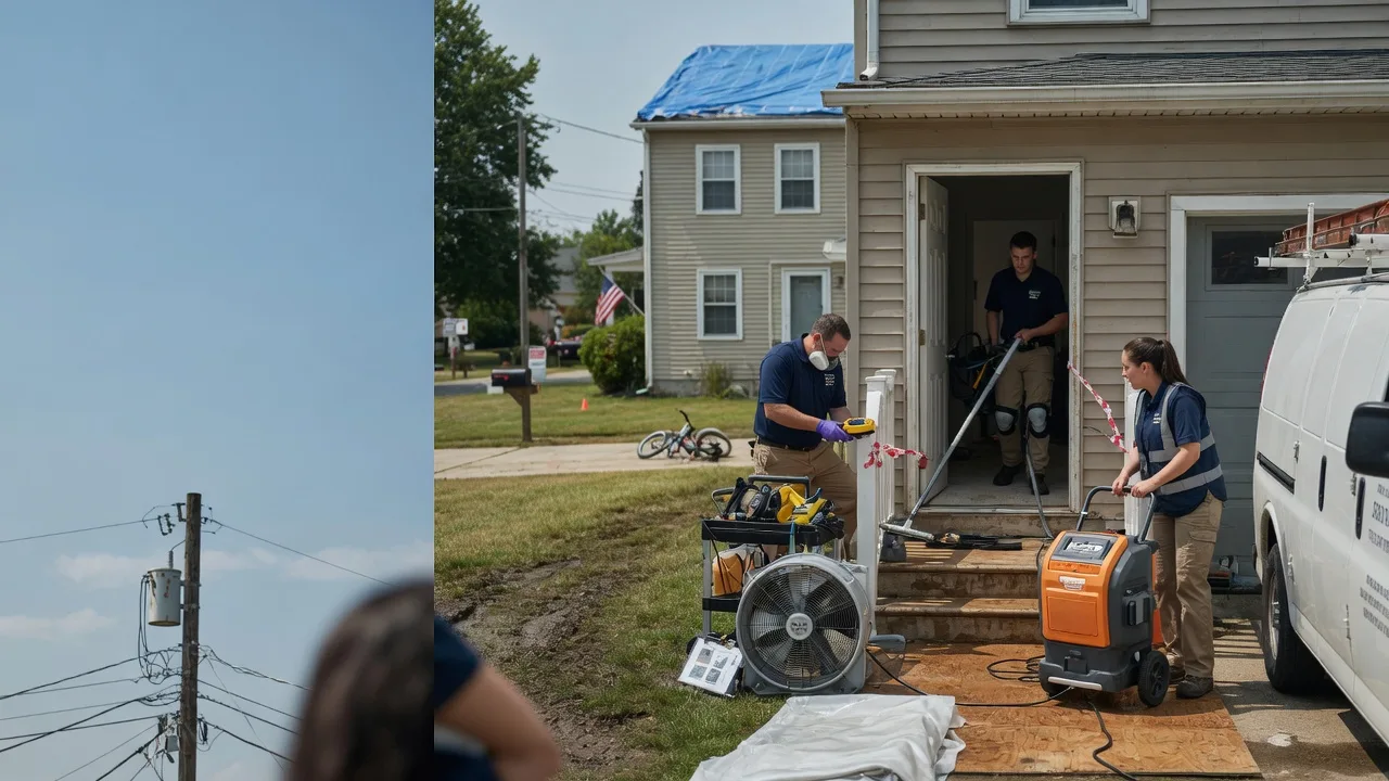 Water Damage Repair in Darlington, WI near me